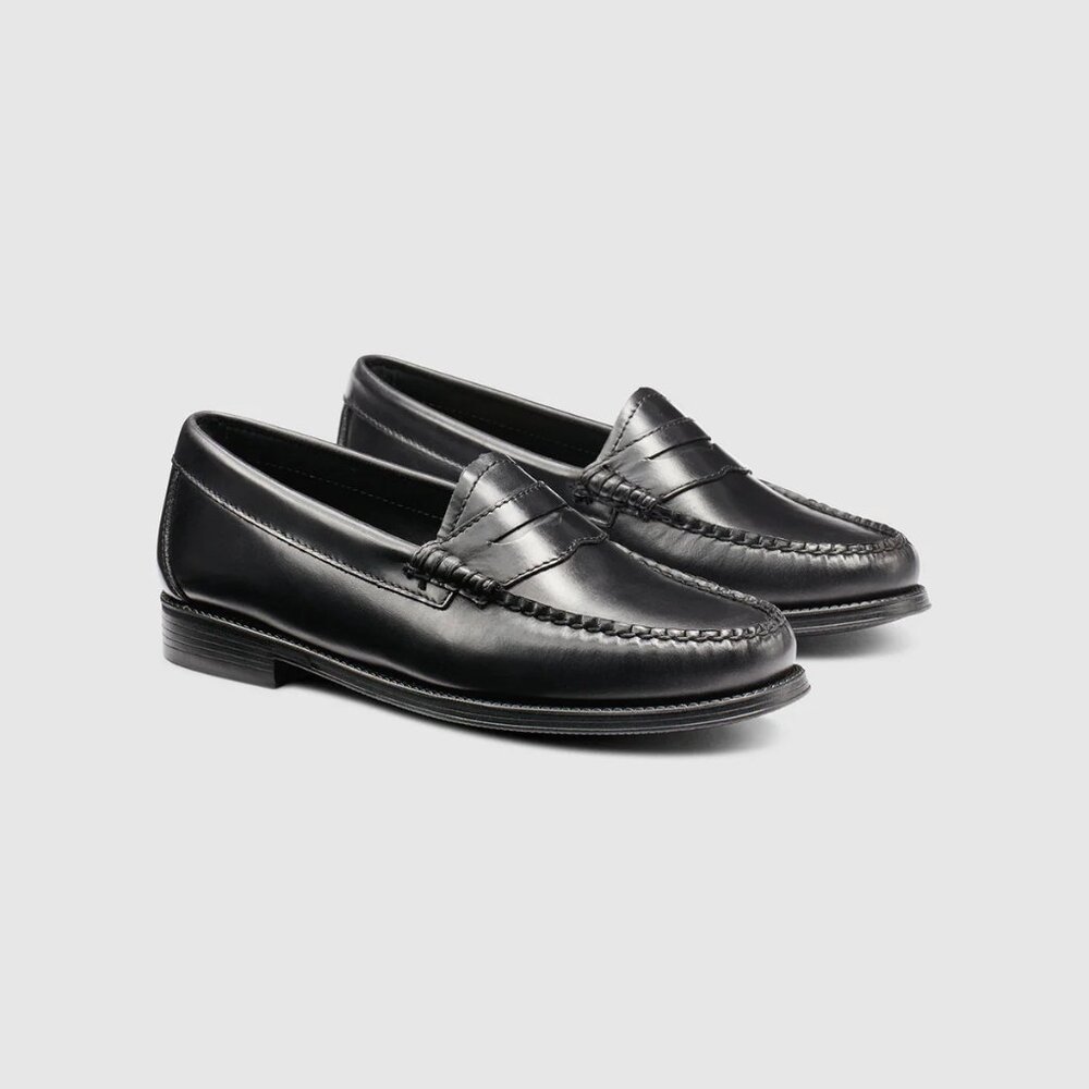 G.H. Bass Weejuns Penny Loafer – Black Leather, Women’s Size 37 (US 6.5)